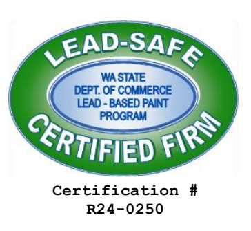 Lead-Safe Certified Firm