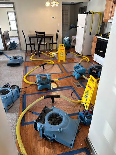 Industrial air movers and dehumidifiers